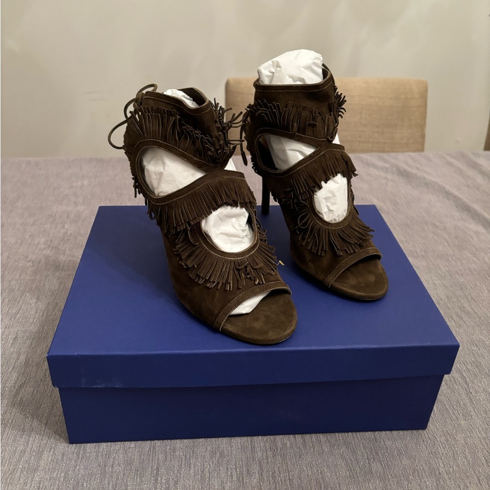 Aquazzura Firenze Sexy Thing with Fringe